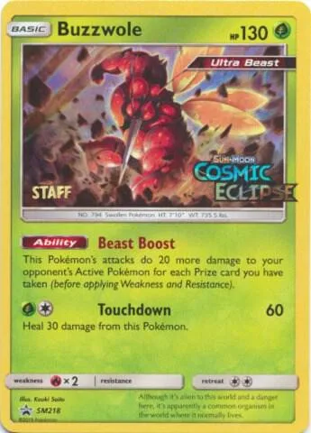 Buzzwole - SM218 (Prerelease) [Staff] #sm218 – SM Promos
