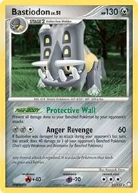 Bastiodon (DP Mysterious Treasures) #21 – XY Trainer Kit: Sylveon & Noivern