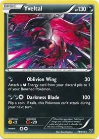 Yveltal (Cracked Ice Holo) #78 – XY Trainer Kit: Sylveon & Noivern