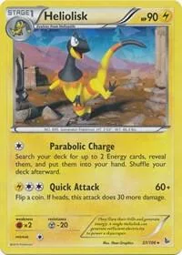 Heliolisk (XY Flashfire) #37 – XY Trainer Kit: Sylveon & Noivern