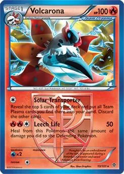 Volcarona (BW Plasma Blast) #13 – XY Trainer Kit: Sylveon & Noivern
