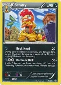 Scrafty (Next Destinies) #74 – XY Trainer Kit: Sylveon & Noivern