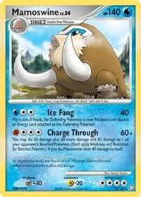 Mamoswine (DP Legends Awakened) #9 – XY Trainer Kit: Sylveon & Noivern
