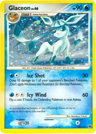 Glaceon (DP Majestic Dawn) #20 – XY Trainer Kit: Sylveon & Noivern