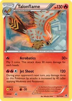 Talonflame (XY Phantom Forces) #10 – XY Trainer Kit: Sylveon & Noivern