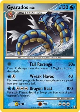 Gyarados (DP Stormfront) #19 – XY Trainer Kit: Sylveon & Noivern