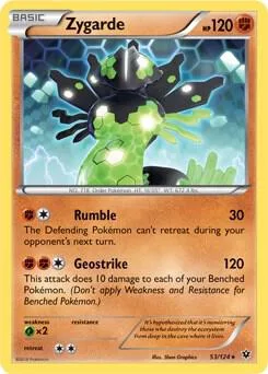 Zygarde (XY Fates Collide) #53 – XY Trainer Kit: Sylveon & Noivern
