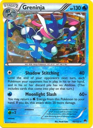 Greninja (XY BREAKpoint) #40 – XY Trainer Kit: Sylveon & Noivern