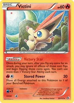 Victini (BW Legendary Treasures) #23 – XY Trainer Kit: Sylveon & Noivern
