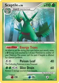 Sceptile (DP Stormfront) #10 – XY Trainer Kit: Sylveon & Noivern