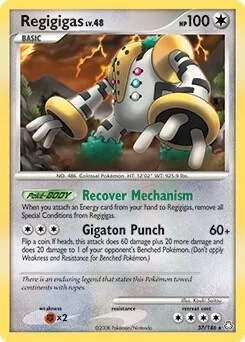 Regigigas (DP Legends Awakened) #37 – XY Trainer Kit: Sylveon & Noivern