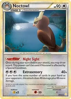 Noctowl (HeartGold & SoulSilver) #8 – XY Trainer Kit: Sylveon & Noivern