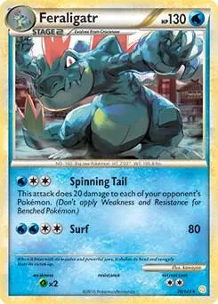 Feraligatr (Cosmos Holo) #20 – XY Trainer Kit: Sylveon & Noivern