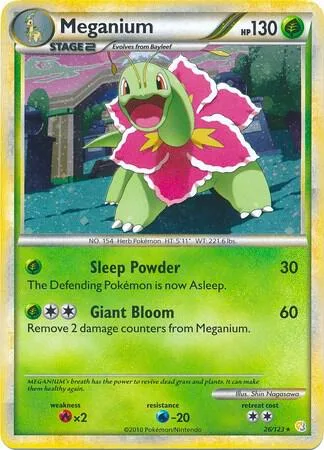 Meganium (Cosmos Holo) #26 – XY Trainer Kit: Sylveon & Noivern
