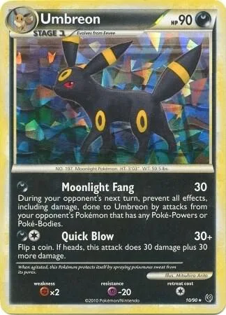 Umbreon (Cracked Ice Holo) #10 – XY Trainer Kit: Sylveon & Noivern