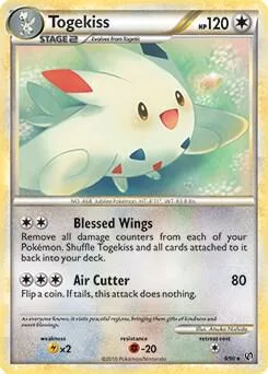 Togekiss (HGSS Undaunted) #9 – XY Trainer Kit: Sylveon & Noivern