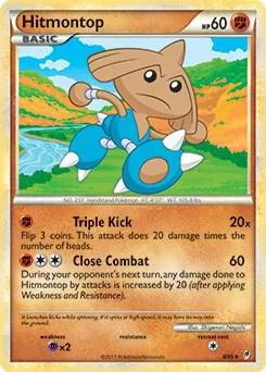 Hitmontop (Call of Legends) #8 – XY Trainer Kit: Sylveon & Noivern