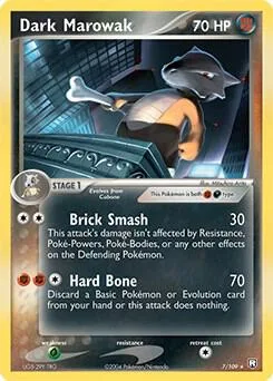 Dark Marowak (EX Team Rocket Returns) #7 – XY Trainer Kit: Sylveon & Noivern