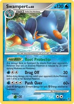 Swampert (DPPt Supreme Victors) #12 – XY Trainer Kit: Sylveon & Noivern