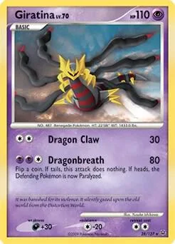 Giratina Lv. 70 (DPPt Platinum) #28 – XY Trainer Kit: Sylveon & Noivern