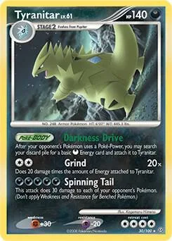 Tyranitar (DP Stormfront) #30 – XY Trainer Kit: Sylveon & Noivern