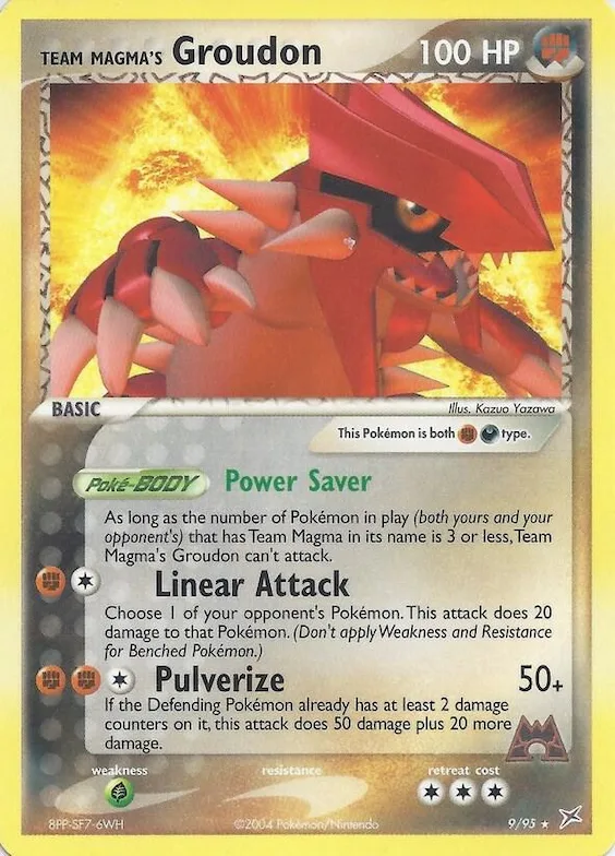 Team Magma's Groudon (EX Team Magma vs Team Aqua) #9 – XY Trainer Kit: Sylveon & Noivern