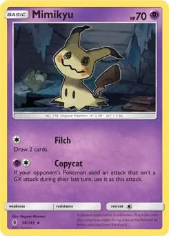 Mimikyu (SM Guardians Rising) #58 – XY Trainer Kit: Sylveon & Noivern