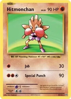 Hitmonchan (XY Evolutions) #62 – XY Trainer Kit: Sylveon & Noivern