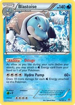 Blastoise (BW Plasma Blast) #16 – XY Trainer Kit: Sylveon & Noivern