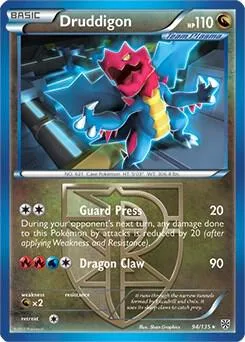 Druddigon (BW Plasma Storm) #94 – XY Trainer Kit: Sylveon & Noivern