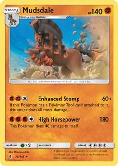 Mudsdale (Prerelease Kit Exclusive) #76 – XY Trainer Kit: Sylveon & Noivern