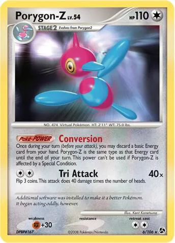 Porygon-Z #6 – XY Trainer Kit: Sylveon & Noivern