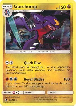 Garchomp (Cracked Ice Holo) #99 – XY Trainer Kit: Sylveon & Noivern