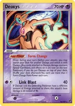 Deoxys (EX Deoxys) #16 – XY Trainer Kit: Sylveon & Noivern