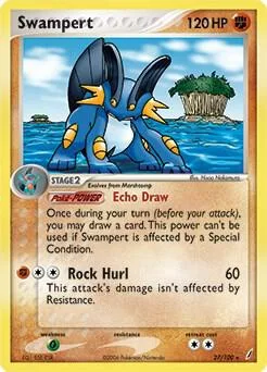 Swampert (EX Crystal Guardians) #27 – XY Trainer Kit: Sylveon & Noivern