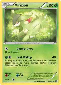 Virizion #15 – XY Trainer Kit: Sylveon & Noivern