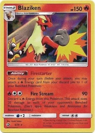 Blaziken (Dragon Majesty) #6 – XY Trainer Kit: Sylveon & Noivern