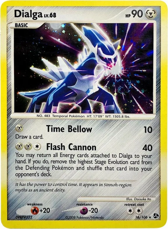 Dialga (Cosmos Holo) #16 – XY Trainer Kit: Sylveon & Noivern