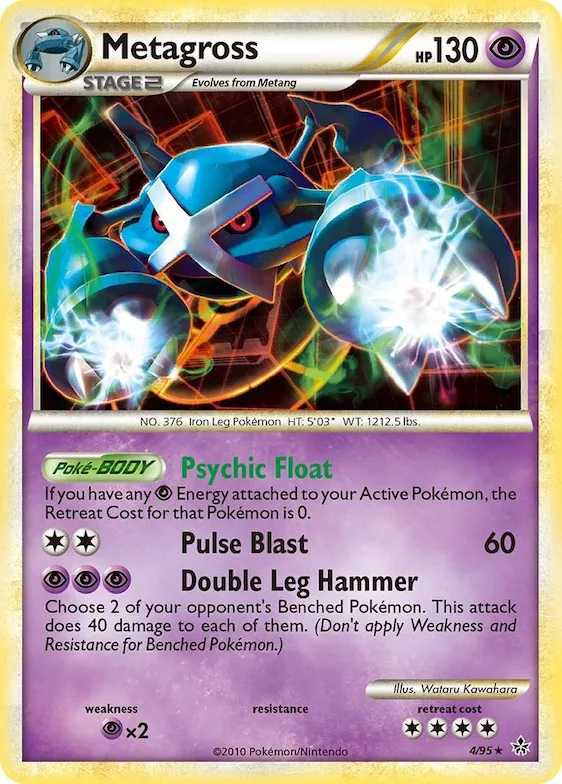 Metagross (Cracked Ice Holo) #4 – XY Trainer Kit: Sylveon & Noivern