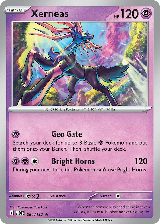 Xerneas #64 – XY Trainer Kit: Sylveon & Noivern