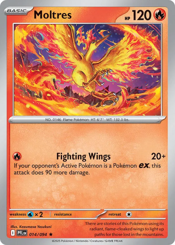 Moltres #14 – XY Trainer Kit: Sylveon & Noivern