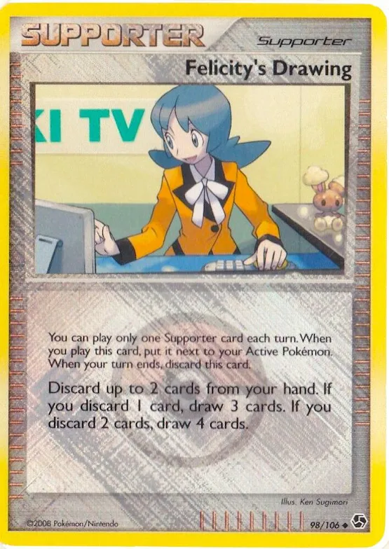Felicity's Drawing (League Promo) #98 – XY Trainer Kit: Sylveon & Noivern