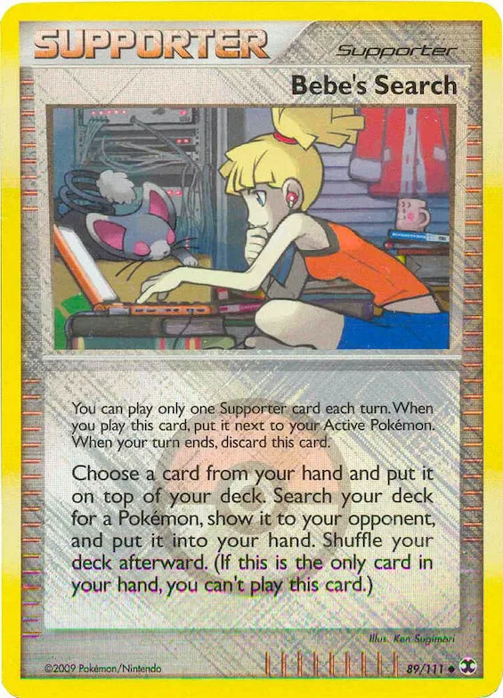 Bebe's Search (League Promo) #89 – XY Trainer Kit: Sylveon & Noivern