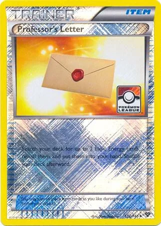 Professor's Letter (Pokemon League) #123 – XY Trainer Kit: Sylveon & Noivern