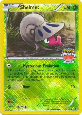 Shelmet (Championship Series) #11 – XY Trainer Kit: Sylveon & Noivern