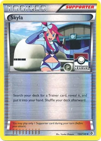 Skyla (Pokemon League) #134 – XY Trainer Kit: Sylveon & Noivern