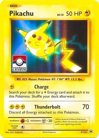 Pikachu - XY202 (Pokemon League) #xy202 – XY Trainer Kit: Sylveon & Noivern