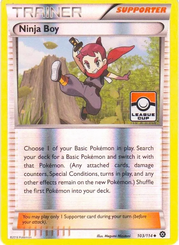 Ninja Boy (League Cup) #103 – XY Trainer Kit: Sylveon & Noivern