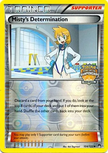 Misty's Determination (Regional Championships) #104 – XY Trainer Kit: Sylveon & Noivern