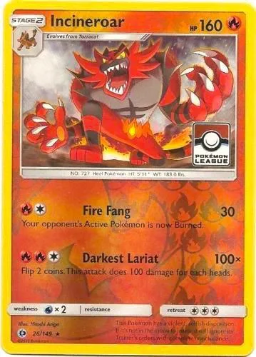 Incineroar (Pokemon League) #26 – XY Trainer Kit: Sylveon & Noivern